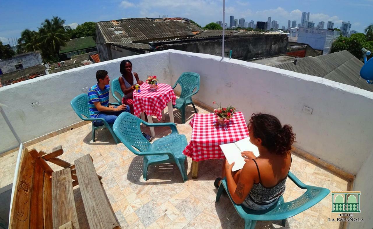 Hostal La Espanola De Getsemani Cartagena Bagian luar foto